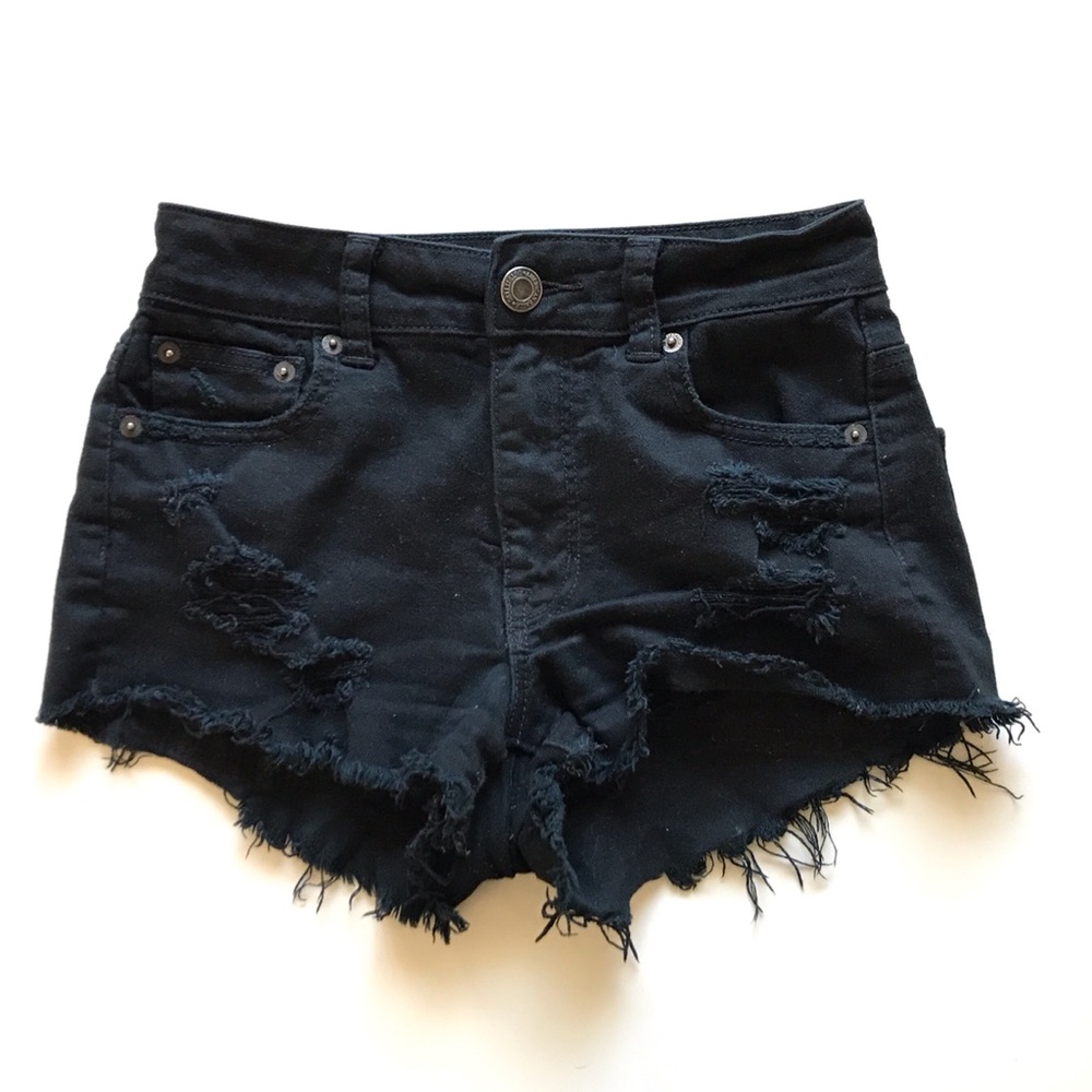 American Eagle Black Festival Shorts